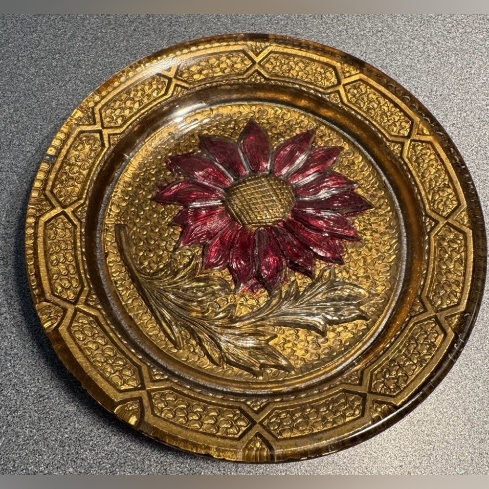 Goofus Glass Dish, 5", 1905-1915